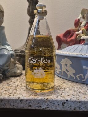 Vintage Old Spice Leather After Shave No Box